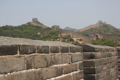 View of fort against the sky