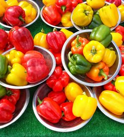 Full frame shot of tomatoes