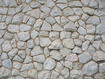 Full frame shot of stone wall