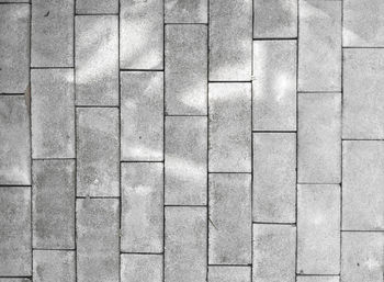 High angle view of wall
