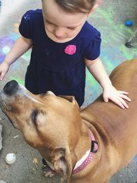 Full length of baby boy