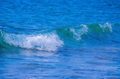 Full frame shot of sea waves