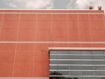 Low angle view of building against sky