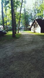 Built structure with trees in background