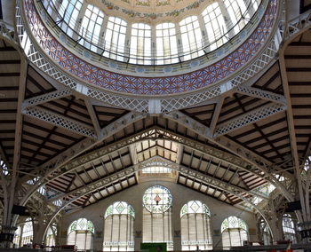 Low angle view of cupola in historic building 