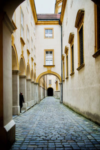 Interior of building