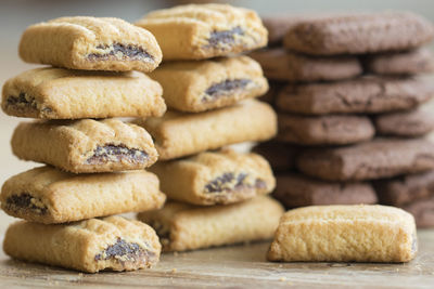 Close-up of cookies