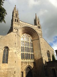 Low angle view of church