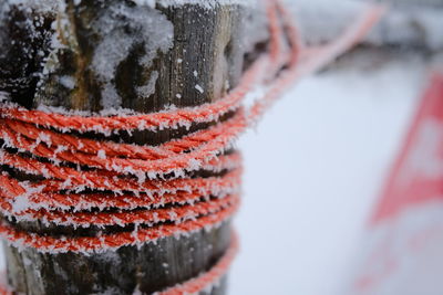 Close-up of metal