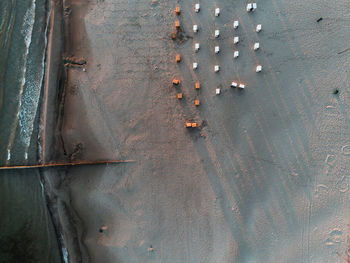 Full frame shot of rusty metal wall