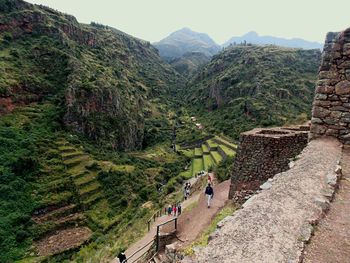 Scenic view of mountains