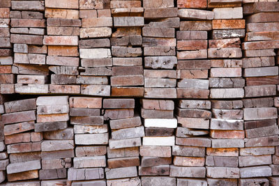 Full frame shot of stone wall