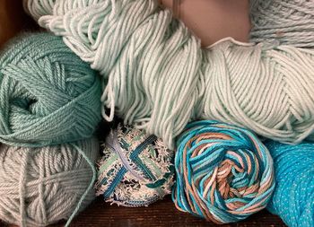 Full frame shot of wool