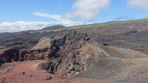 Panoramic view of landscape against sky