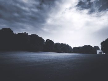 Scenic view of cloudy sky