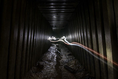 Walkway in corridor