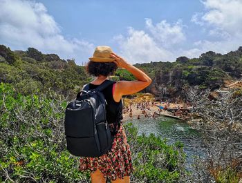 Cala maestra on the island of giannutri in tuscany