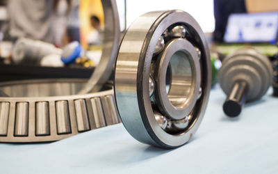 Close-up of machine