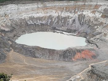 Close-up of water against sky