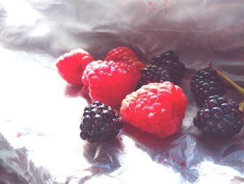 Close-up of strawberries