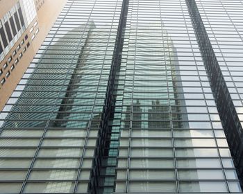 Low angle view of modern building