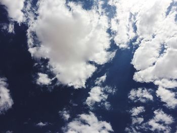 Low angle view of sky