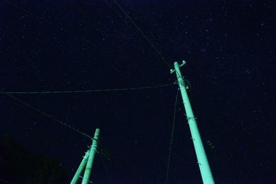 Low angle view of vapor trails in sky