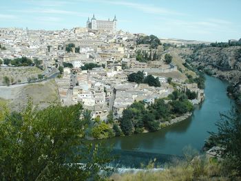 River with buildings in background