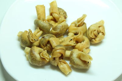 Close-up of food in plate