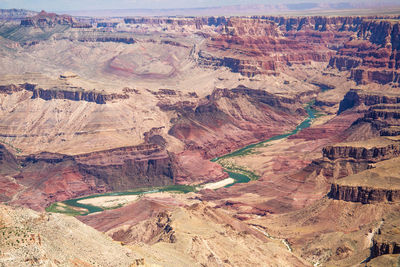 Grand canyon in midday sun