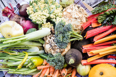 Close-up of vegetables