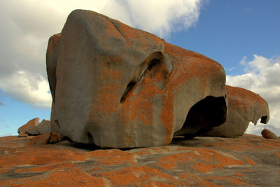Low angle view of statue
