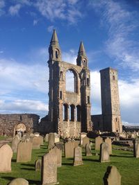 Historic temple against sky