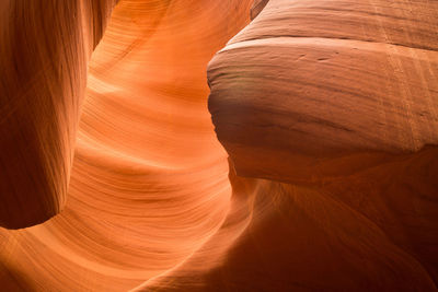 Aerial view of rock formations