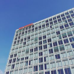 Low angle view of modern building