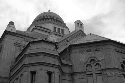 Low angle view of building against sky