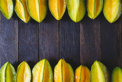 Full frame shot of fruits