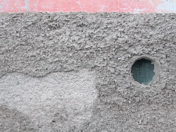 Close-up of stone wall