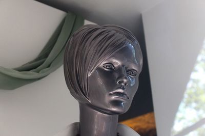 Close-up of female mannequin 