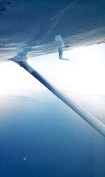 Reflection of clouds in water