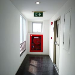 Corridor of building