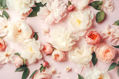 Close-up of rose bouquet