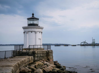 Bug light on coast of maine 