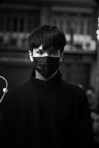 Rear view of man wearing hat