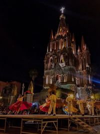 Church at night