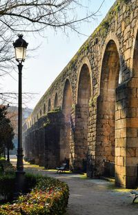 View of arch bridge