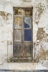 Window of old building