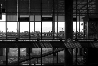 Close-up of built structure against clear sky