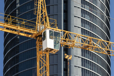 Skyline crane against sky