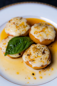 Close-up of food in plate